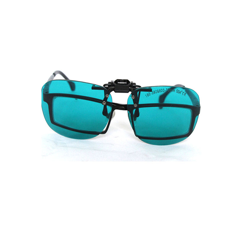 190-380&600-760nm OD4+Anti-Red light /UV Absorption Laser Protection Clip Mirror