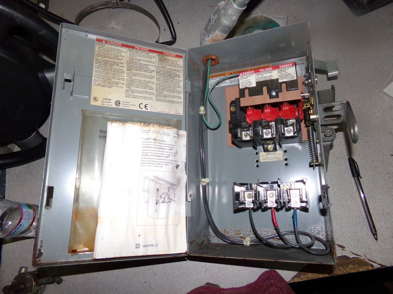 Square D 66EL E22182 I-LIne Busway Unit PQ3603g *FREE SHIPPING*