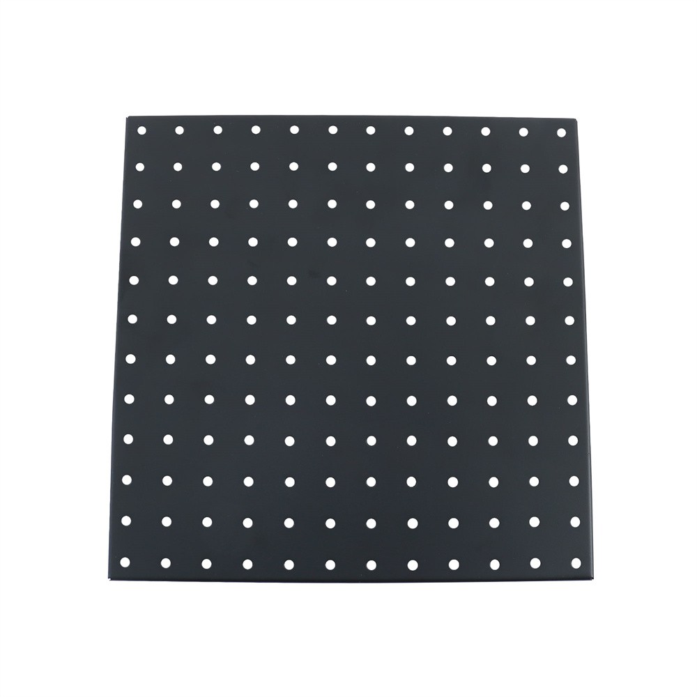 4 Packs Metal Pegboards Black Peg Boards Wall For Office Garage Basement Craft