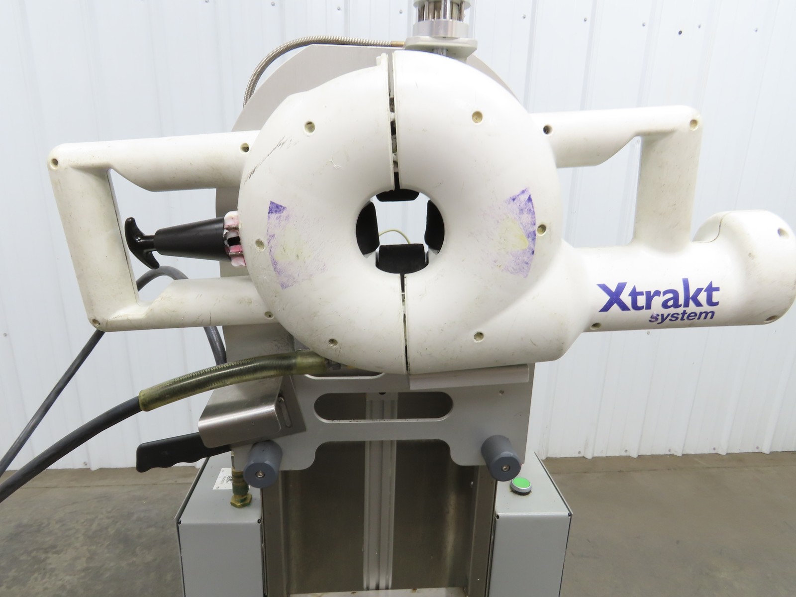 ILC Dover Xtrakt System Viscous Liquid Tote Liner Extraction Unit Air Powered