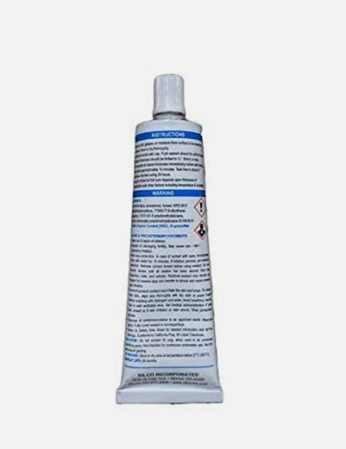 Silicone RTV 4500 Food Contact Safe High Strength Silicone Sealant Clear (2.8 F