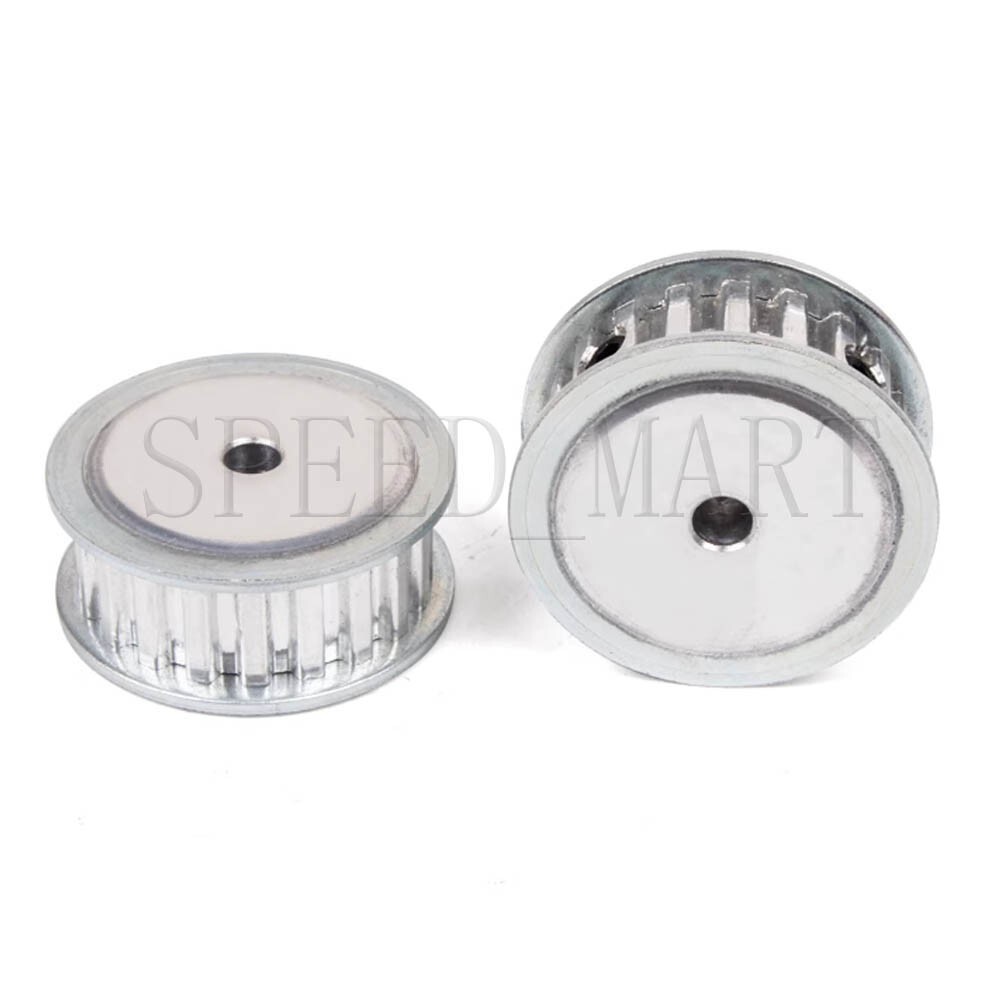 AF Type XL Aluminum Timing Belt Pulley 12 Tooth 6.35mm Bore for Stepper Motor