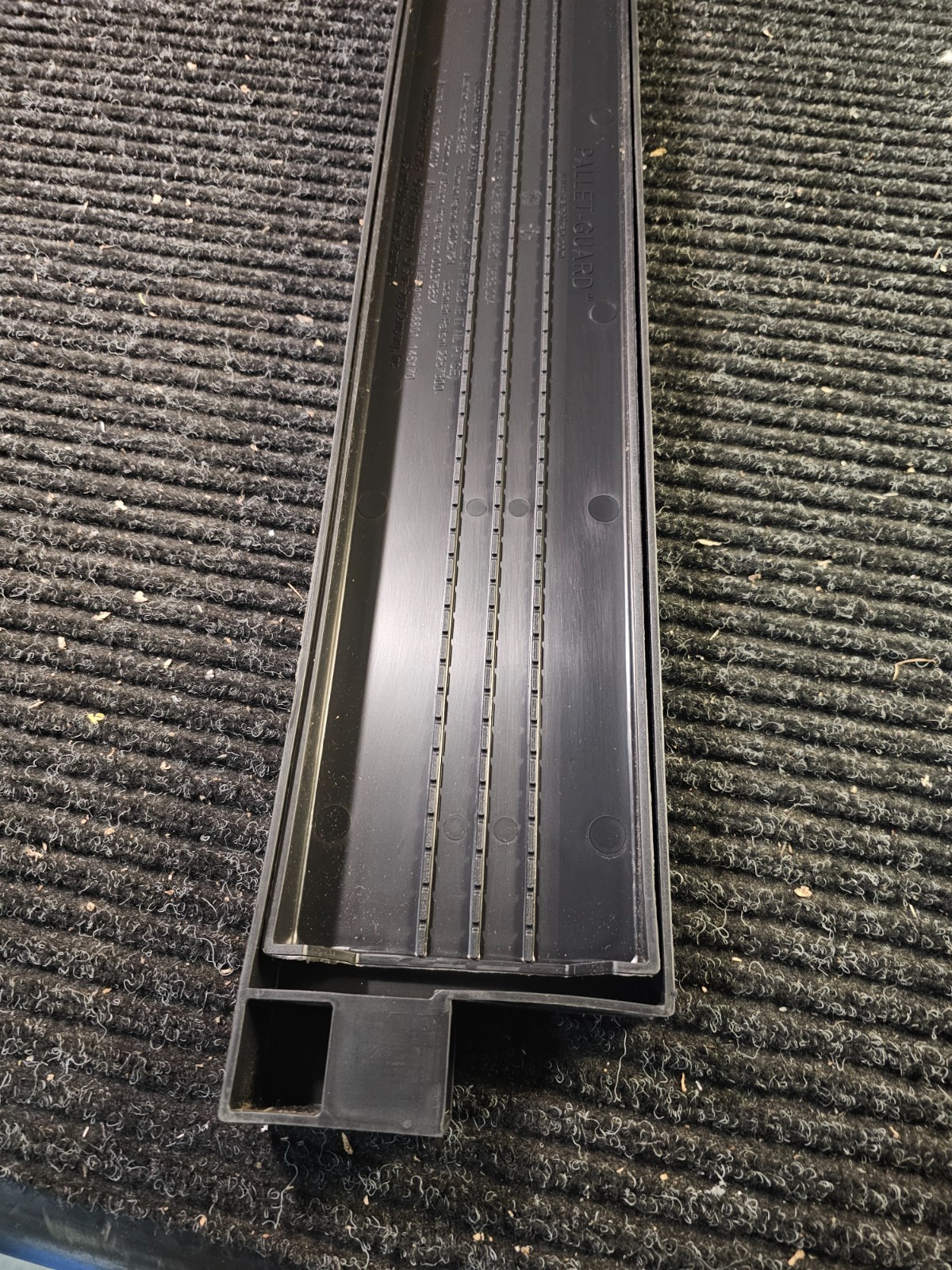 (4 PIECE) Safe-Strap CR-37179-99 Black 5.5 x 29 x 50″ Pallet Guard Black