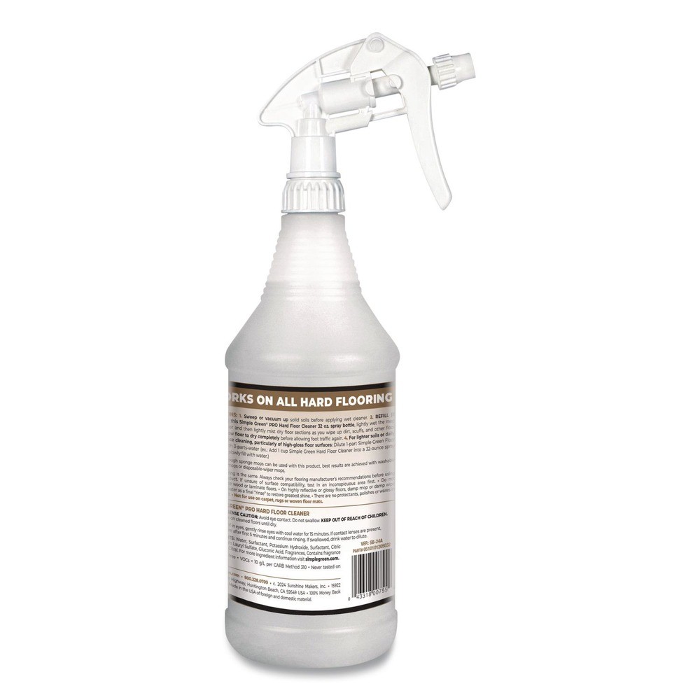 Simple Green 505032 Pro Hard Floor Cleaner – Lemon Verbena Scent (12/Carton) New