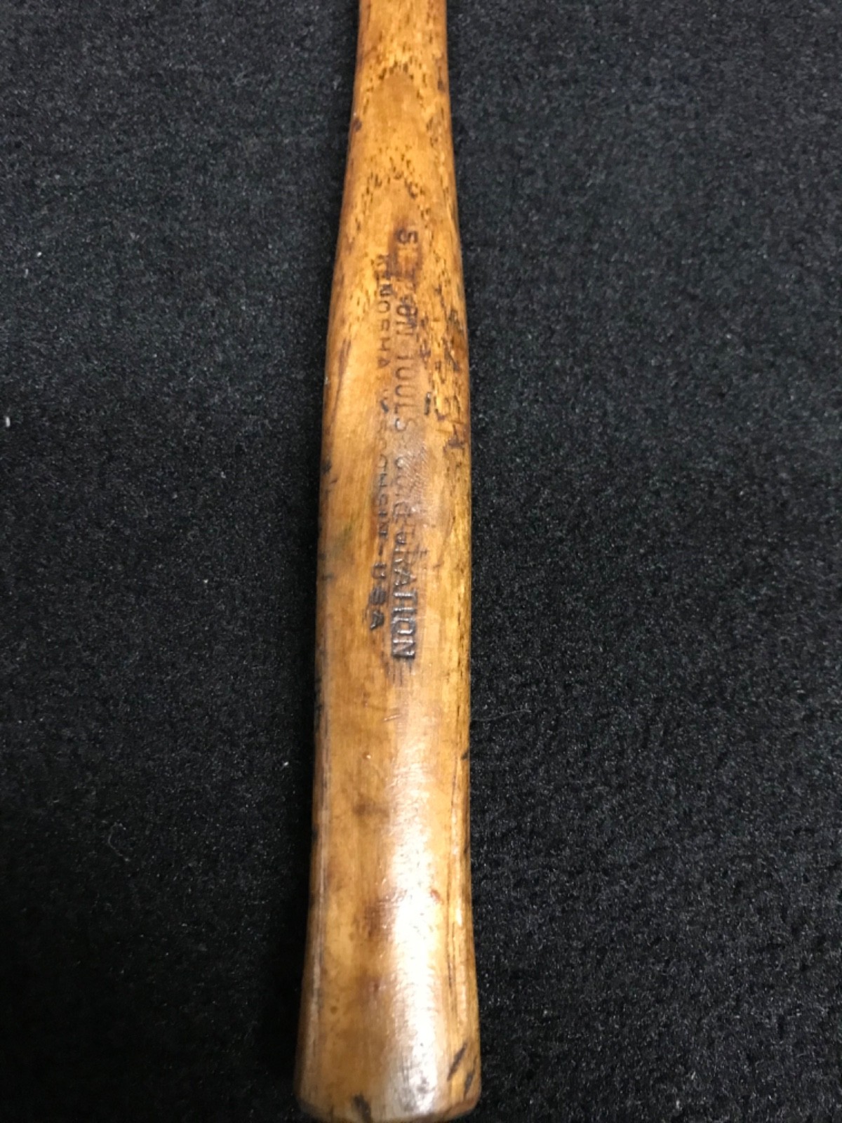 Vintage Blue Point BP4 4oz Ball Peen Hickory Handle Hammer