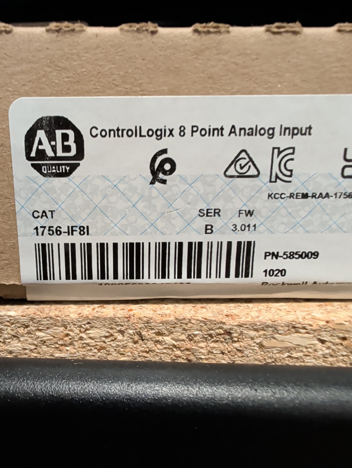 New Sealed AB 1756-IF8I ControlLogix 8 Point Analog Input Module Illinois Stock