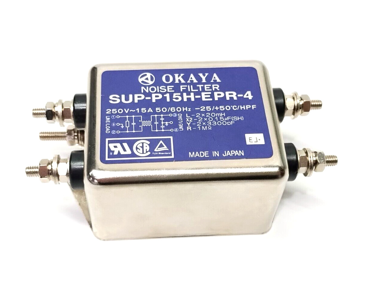 Okaya SUP-P15H-EPR-4 Noise Filter 250V 15A