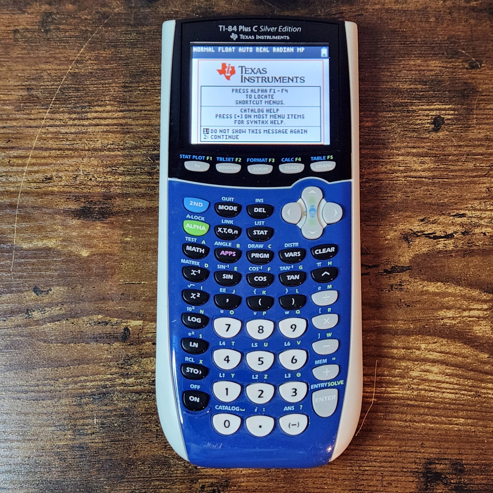 Texas Instruments TI‑84 Plus C Silver Edition Graphing Calculator – Tested/Works