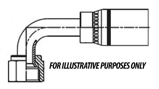 FJX90-10-10 | 5/8″ Hose x 5/8″ JIC Female Swivel 90° Hose Fitting – 10U-670