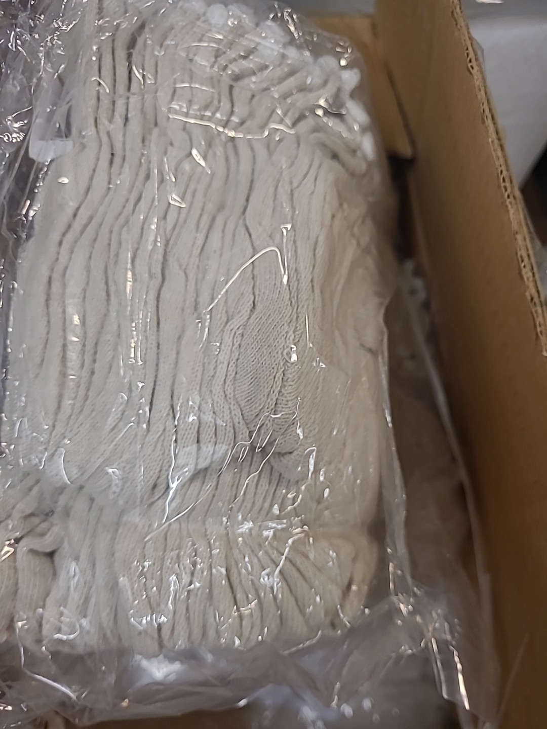 25 Dozen Cordova Industrial Gloves Size Large 60% Cott 40% Poly 3403L