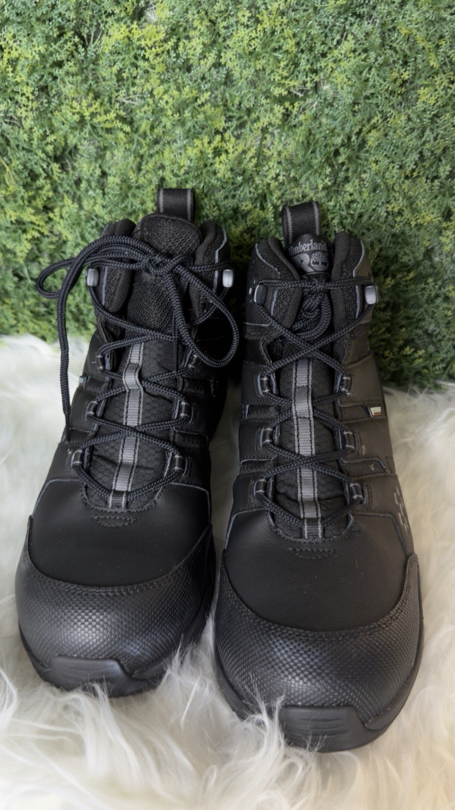 Timberland PRO Composite Safety Toe EH Boots Black Lace-Up Men’s 10M