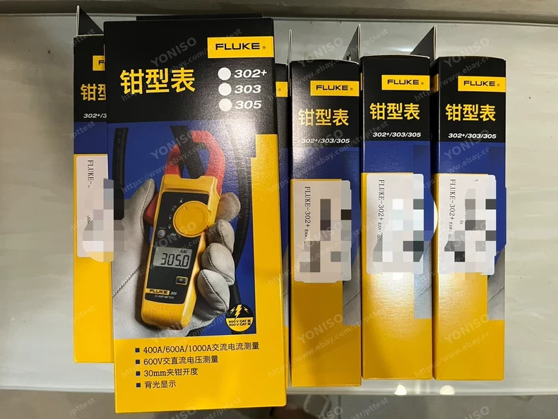 1 PCS Fluke 302+ AC Current AC/DC Voltage Digital Clamp Meter FLUKE 302+ #