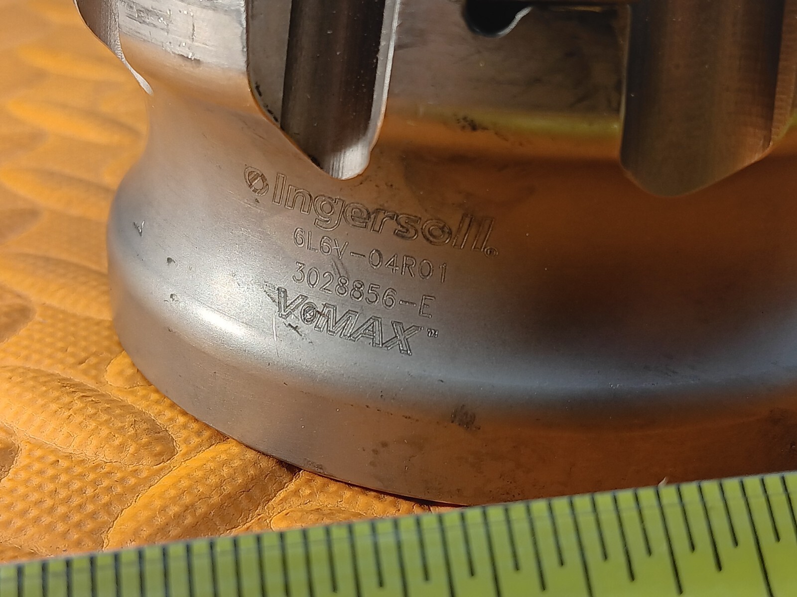 Ingersoll VMAX 4″ D. Indexable Face Shell Mill 6L6V-04R01 NNE324R107 Inserts 4.0