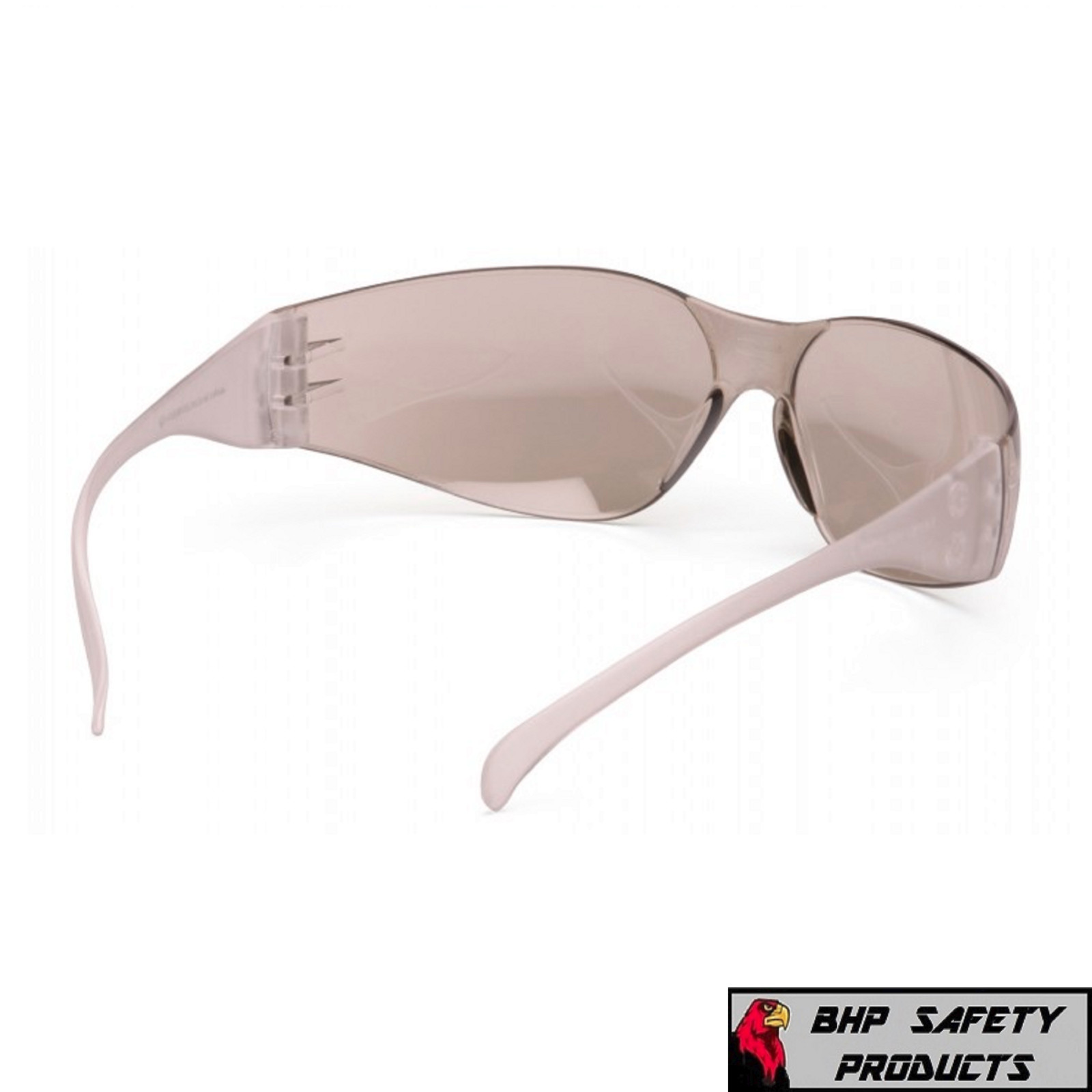 PYRAMEX INTRUDER SAFETY GLASSES INDOOR/OUTDOOR MIRROR I/O LENS S4180S (6 PAIR)