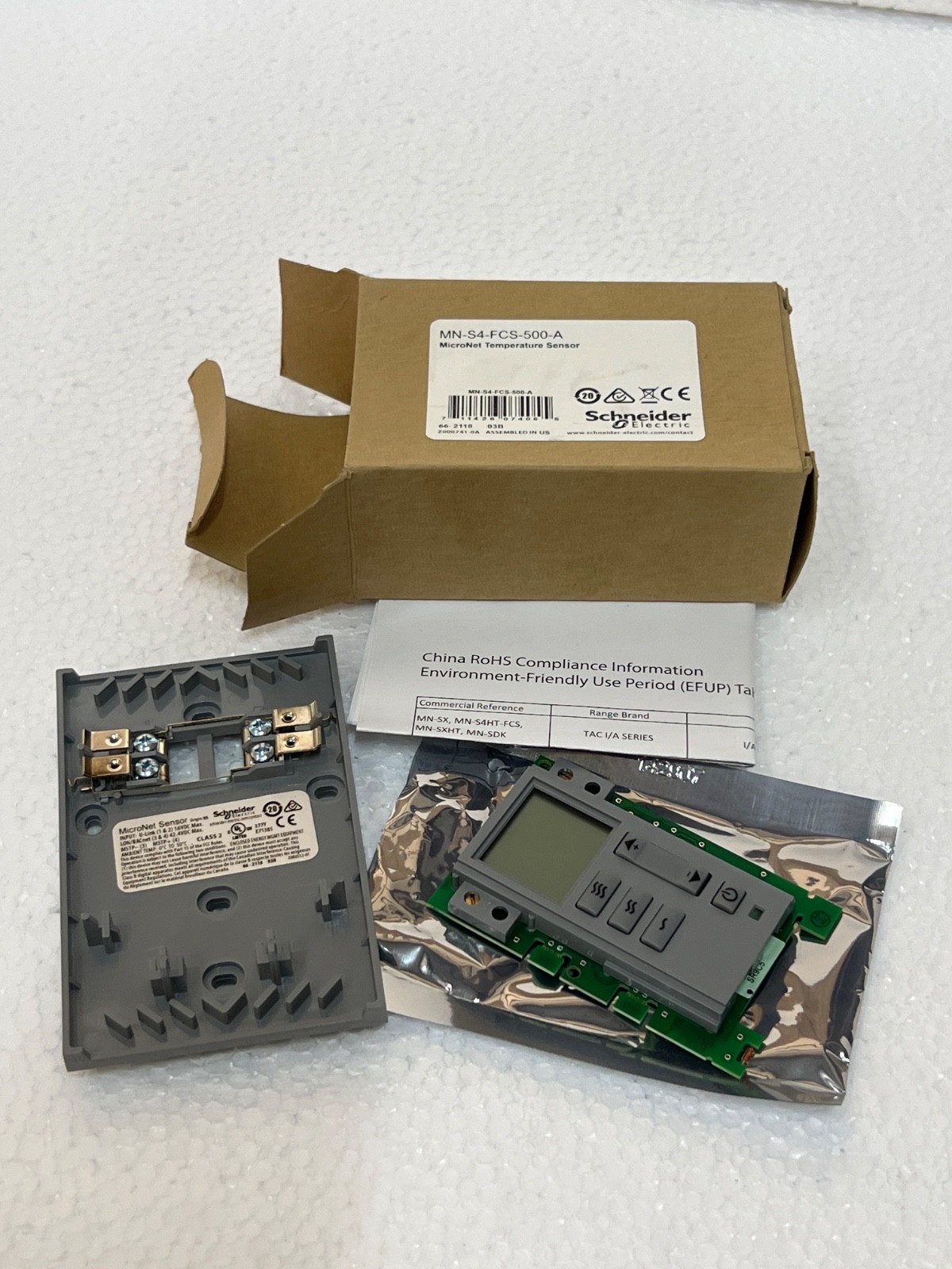 Schneider MN-S4-FCS-500-A MicroNet Temperature Sensor