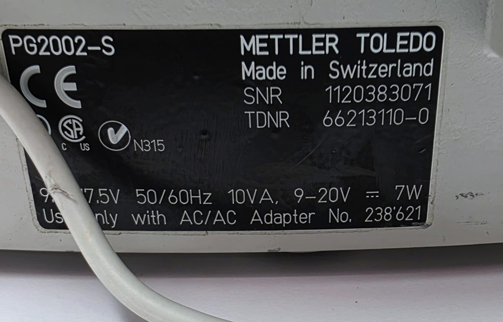 Mettler Toledo PG2002-S DeltaRange Precision Laboratory Balance