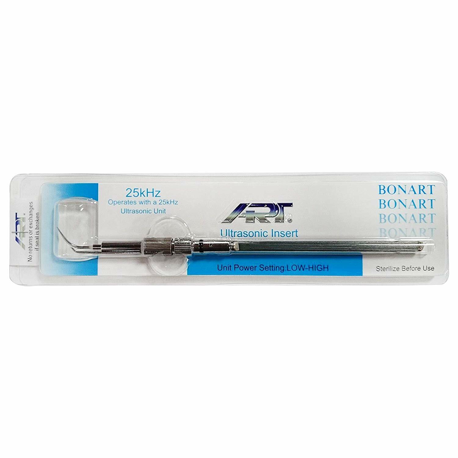 3/PACK Bonart P-10 Universal Ultrasonic Insert Tip 25K Metal Grip Dental
