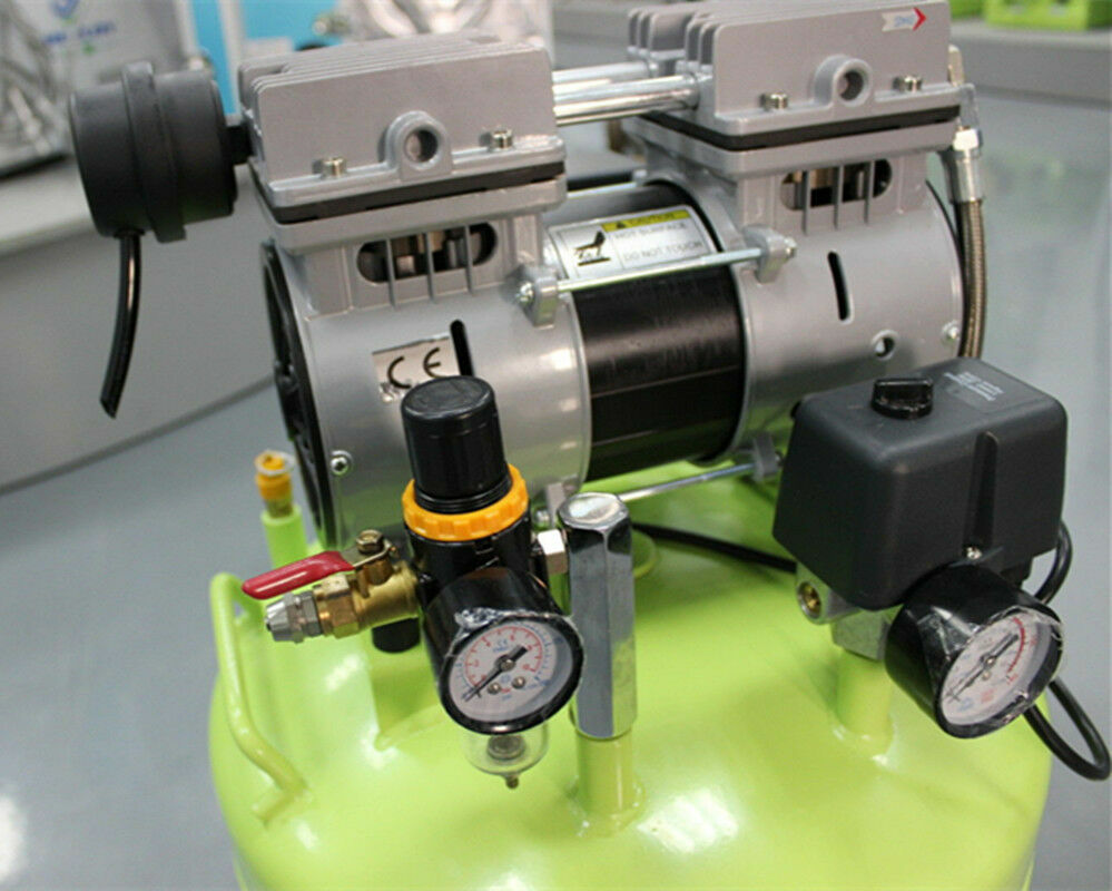GA-61 24L Dental Electric Oil Free Noiseless Air Compressor 600W 118L/min