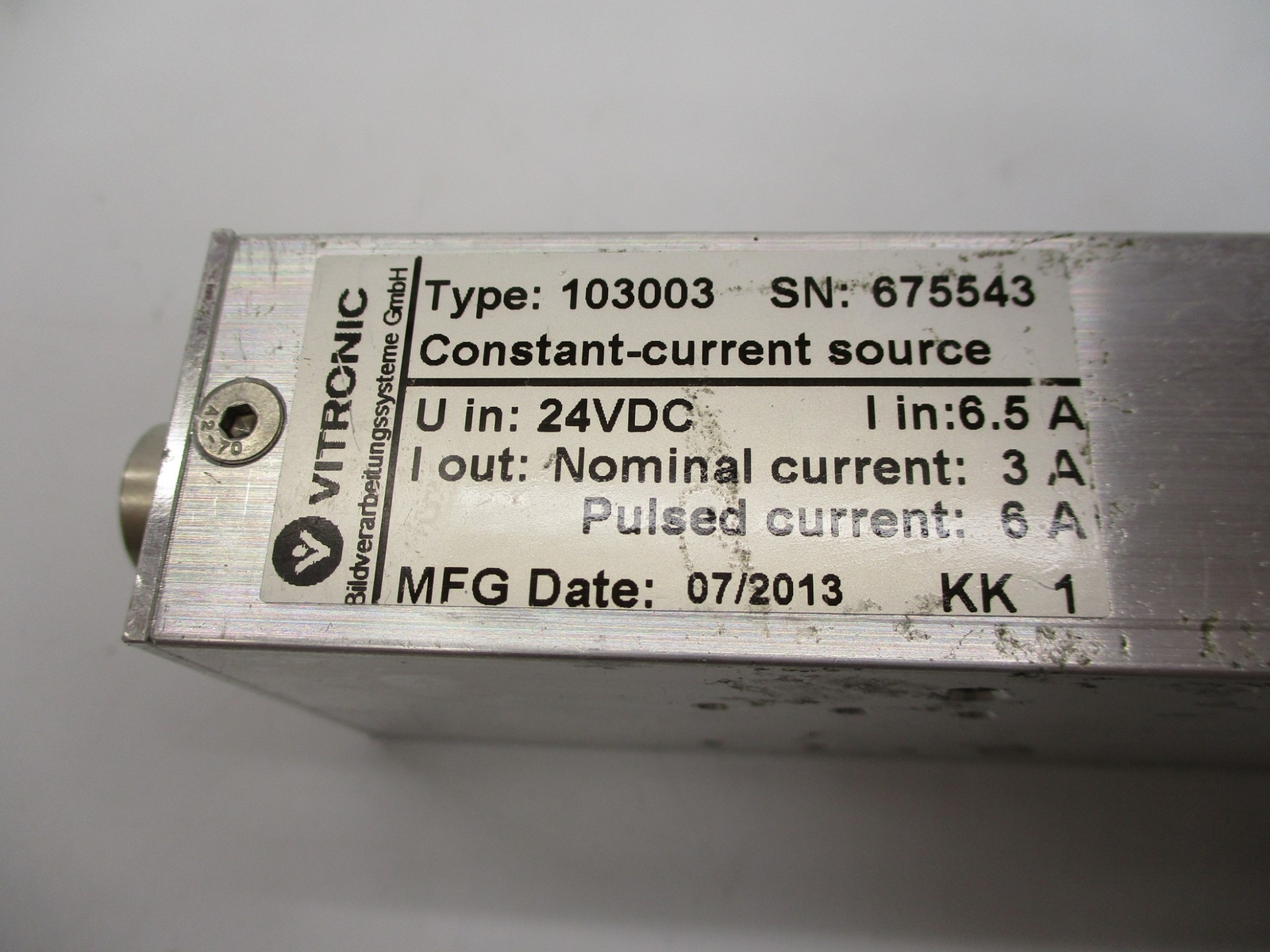 VITRONIC 103003 UNMP