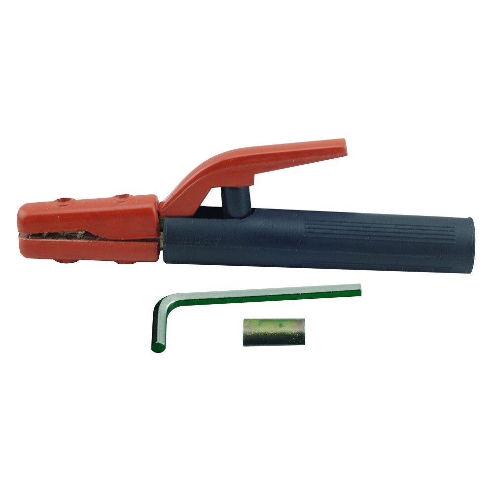 WeldingCity® 15-ft USA Made 1-AWG Welding Cable Orange & Stick Holder Tweco Plug