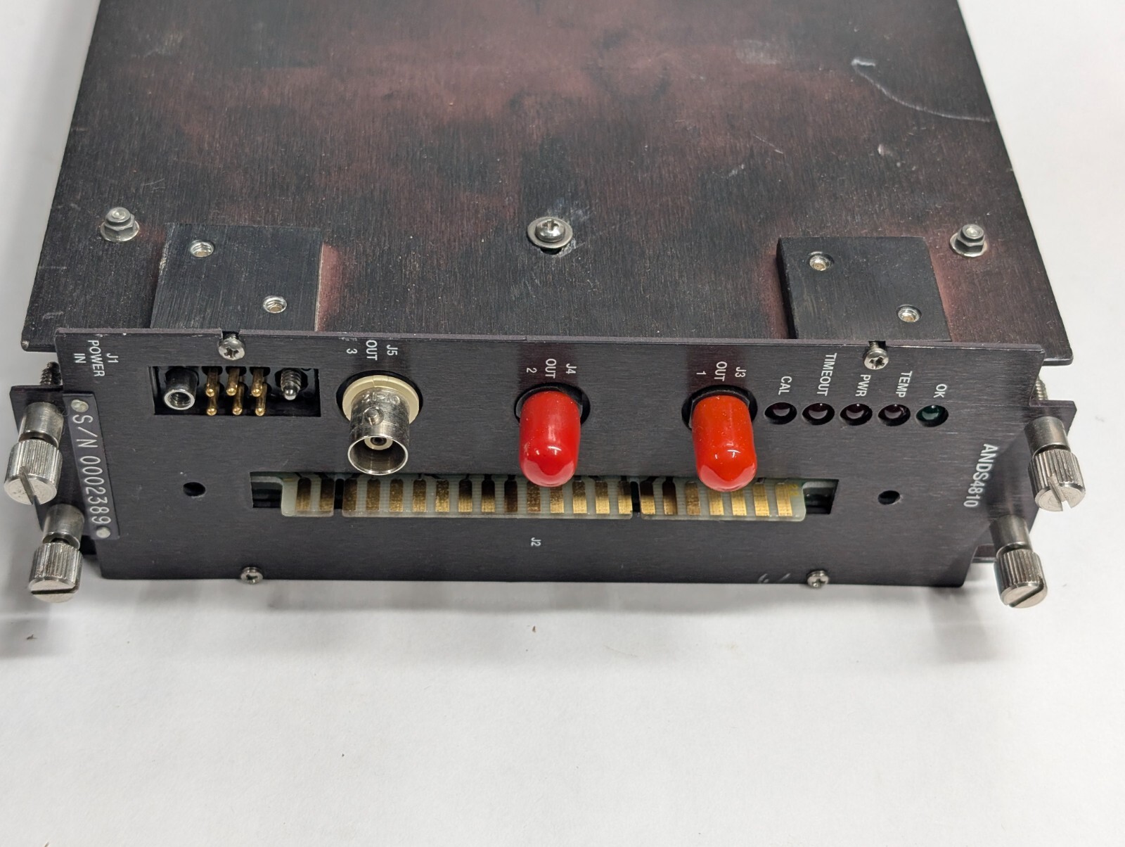 ANDS4810 GE 12 Bit Analog to Digital A/D Converter Test Data Component Equipment