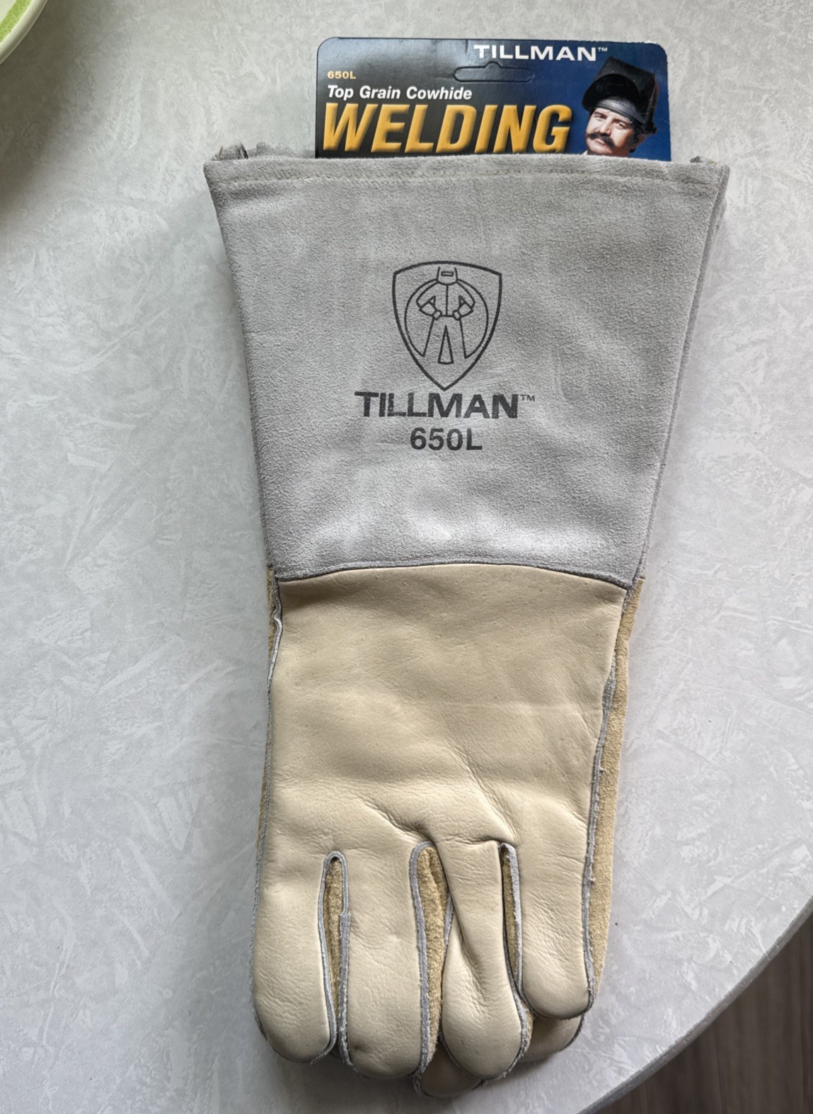 Tillman Welding Gloves 650L Arc Stick Top Grain Cowhide Medium