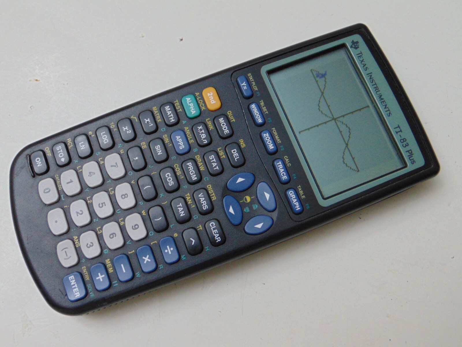 Texas Instruments TI-83 Plus Graphing Calculator TI83 + Works Great!