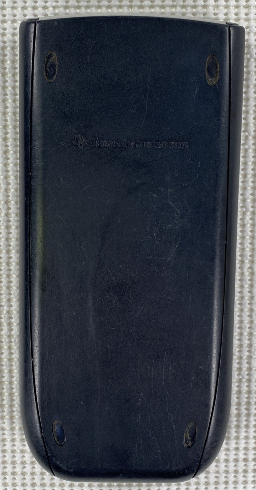 Texas Instruments TI 84 Plus Calculator and Cover