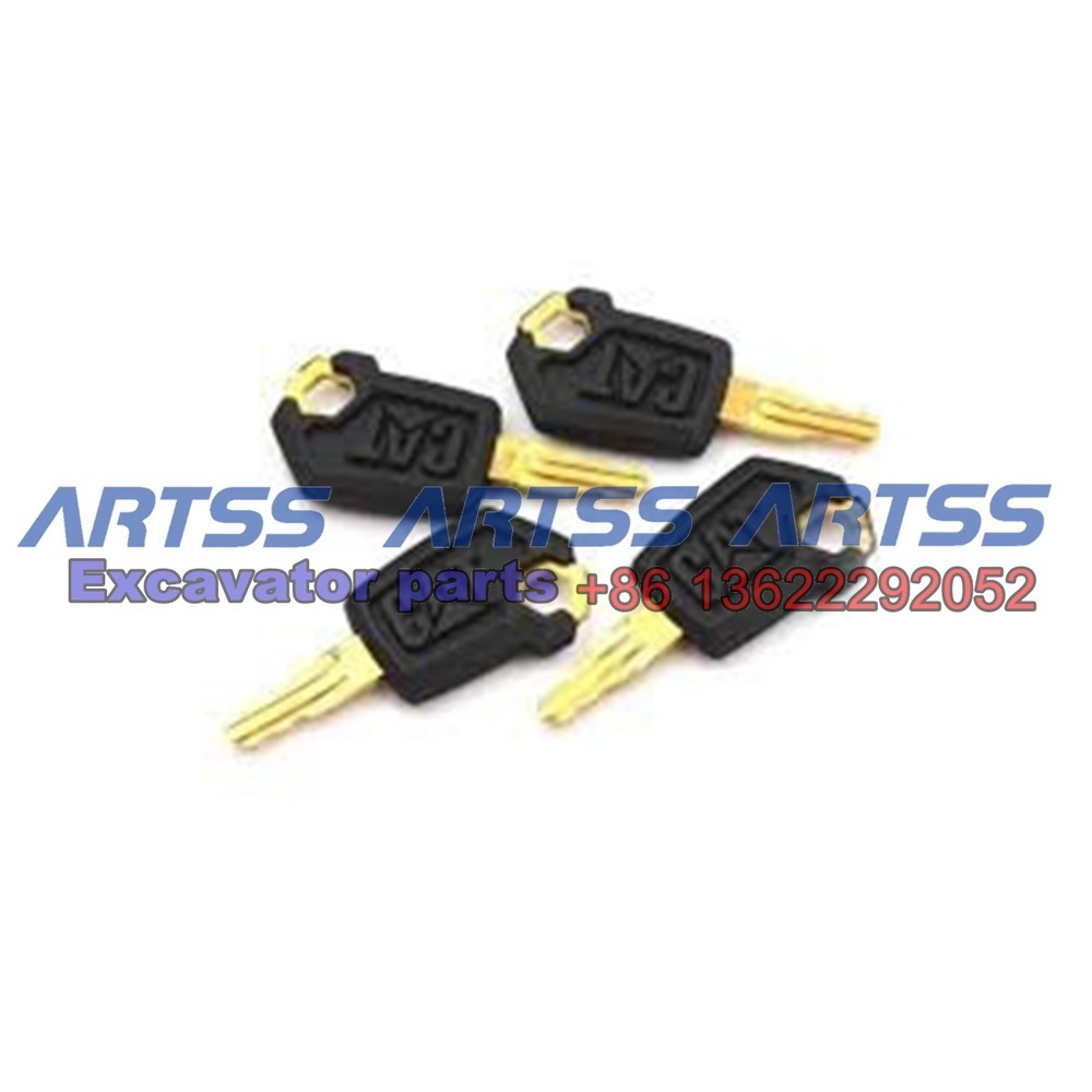 6PCS Ignition Keys 5P8500 5P-8500 For Caterpillar Heavy Equipment Excavator