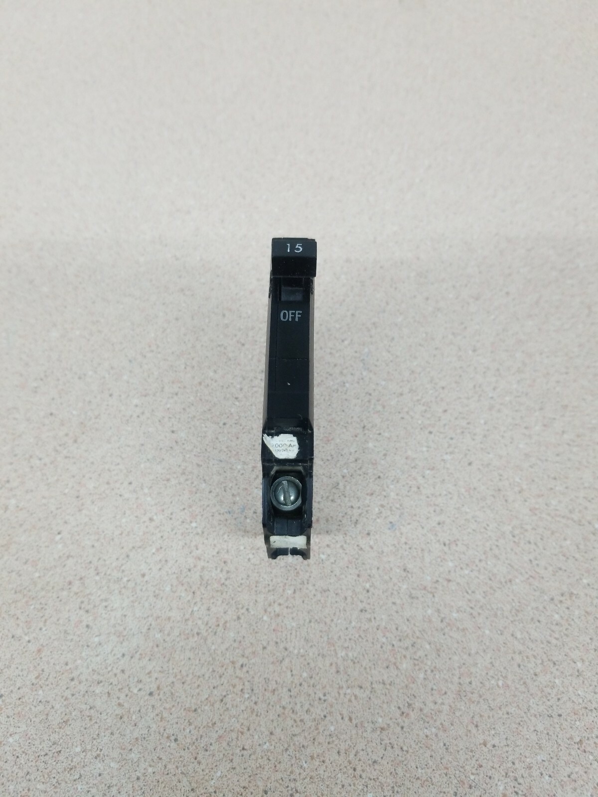 GE THQP115 15A 120V 1 POLE TYPE TQP CIRCUIT BREAKER W#
