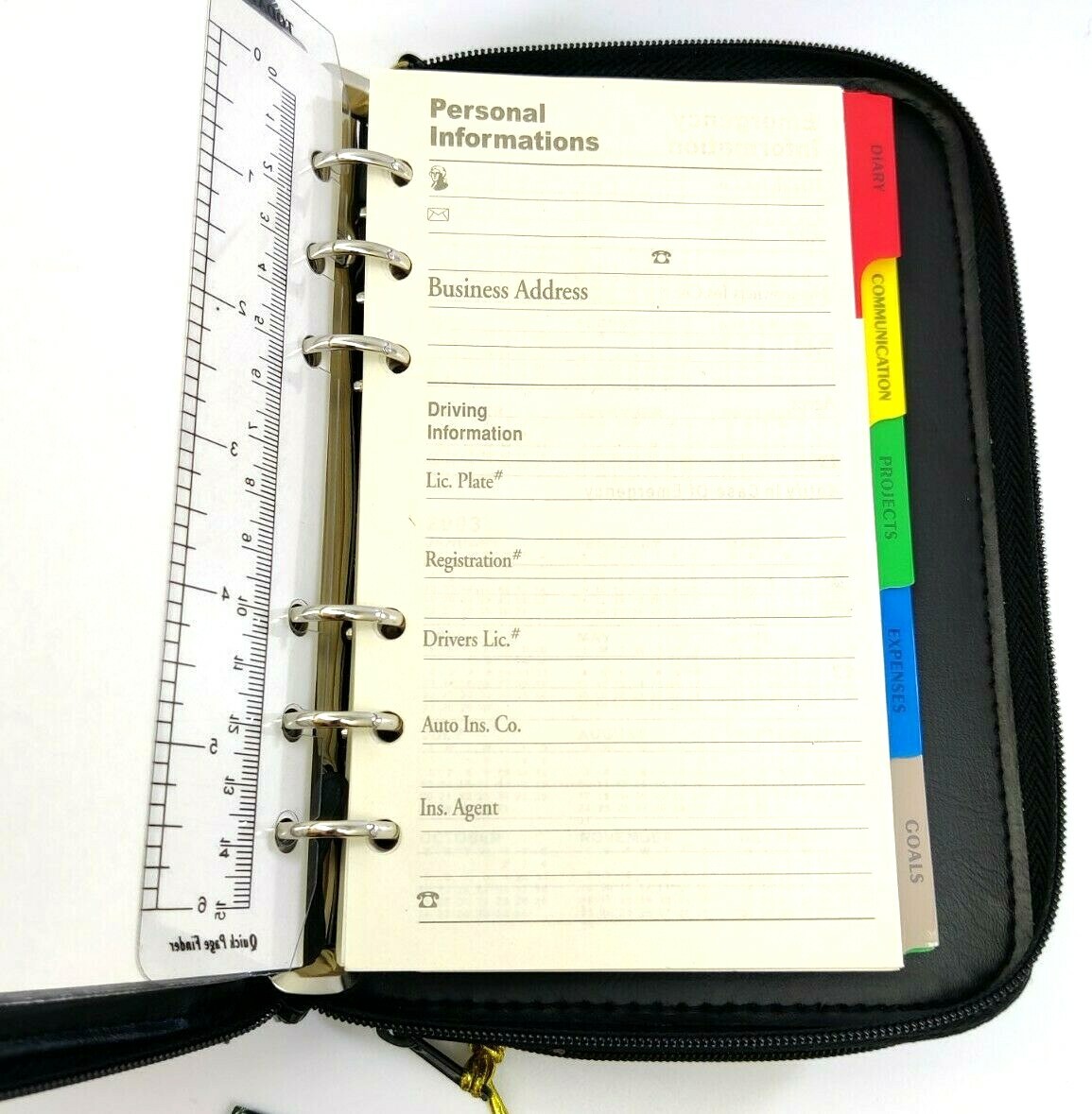 Organizer With Computer Cellular Bag Purse Phone Cards Projects NOS 2004