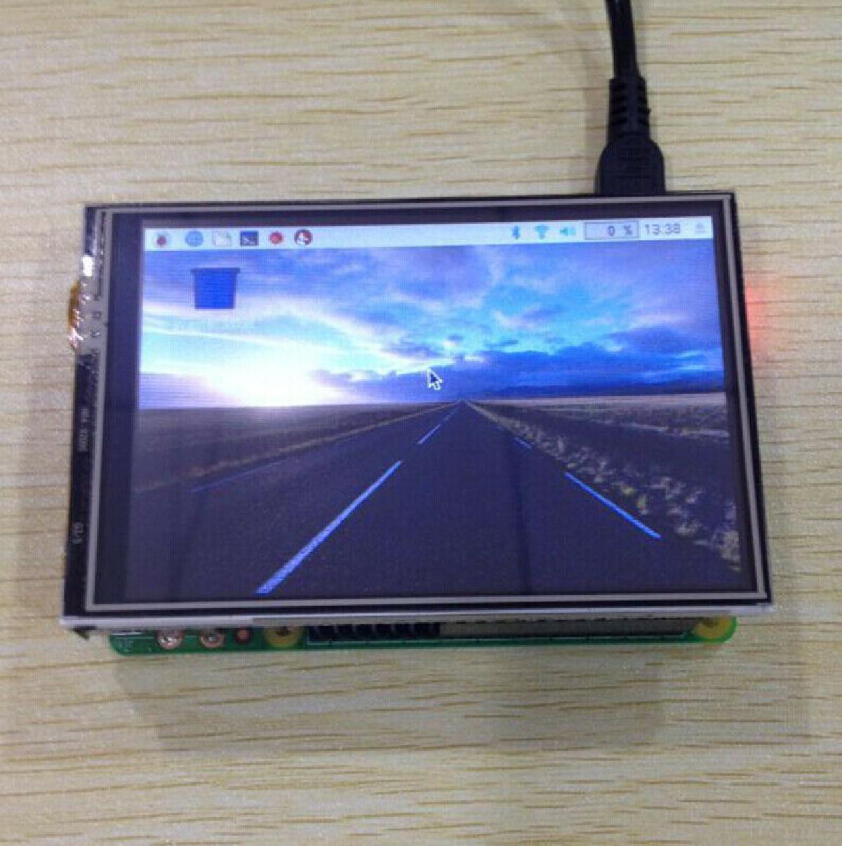 3.5 Inch LCD TFT 320*480 Touch Screen Kit for Raspberry pi 2/3 Model B