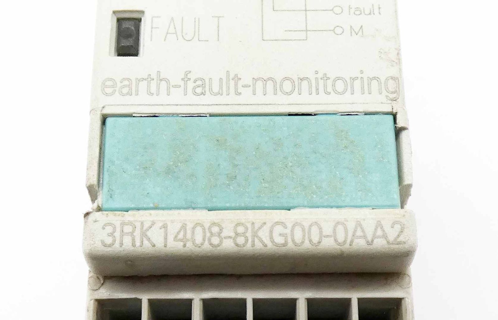 Siemens 3RK1408-8KG00-0AA2 3RK1 408-8KG00-0AA2 E:01 AS-i Ground Fault Module -used-
