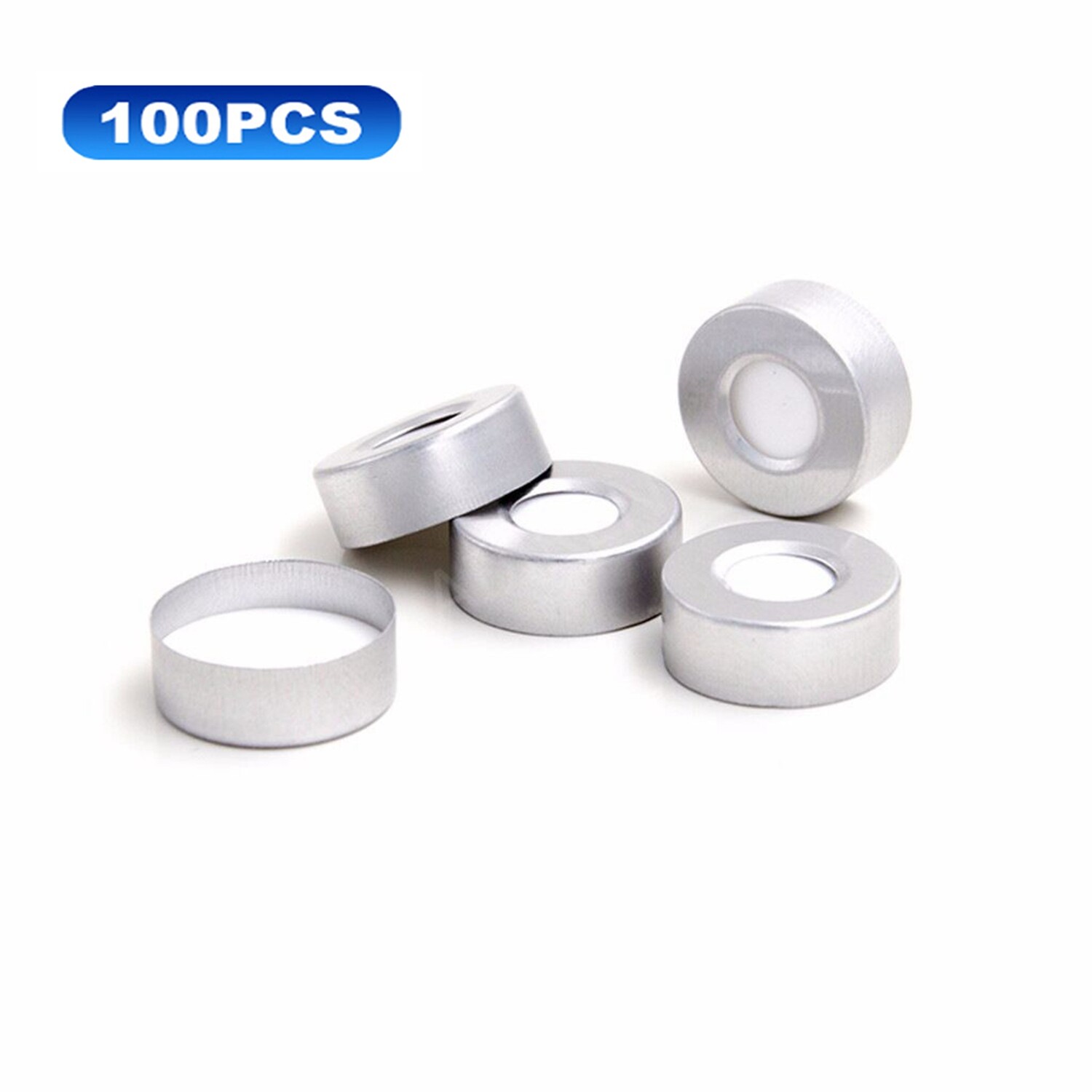 1000x 10mL Headspace Vials Crimp Cap+0.22μm/0.45μm 13mm/25mm PTFE Syringe Filter