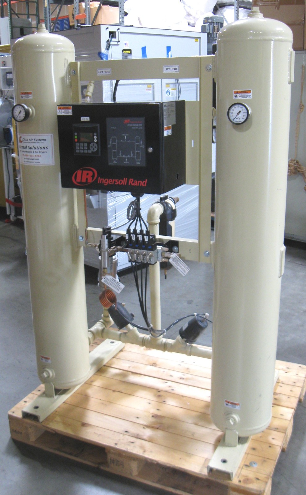 C200062 IR Ingersoll-Rand HLA1601HE0AA Heatless Desiccant Compressed Air Dryer