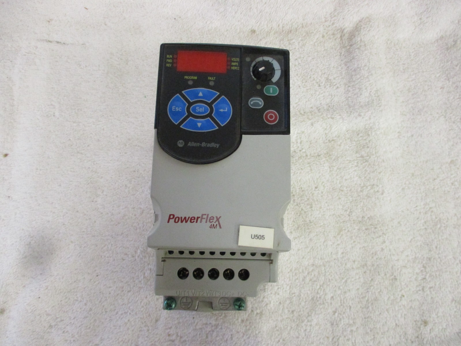 Allen Bradley PowerFlex 4M 380-480V .5 HP AC Drive 22F-D1P5N103