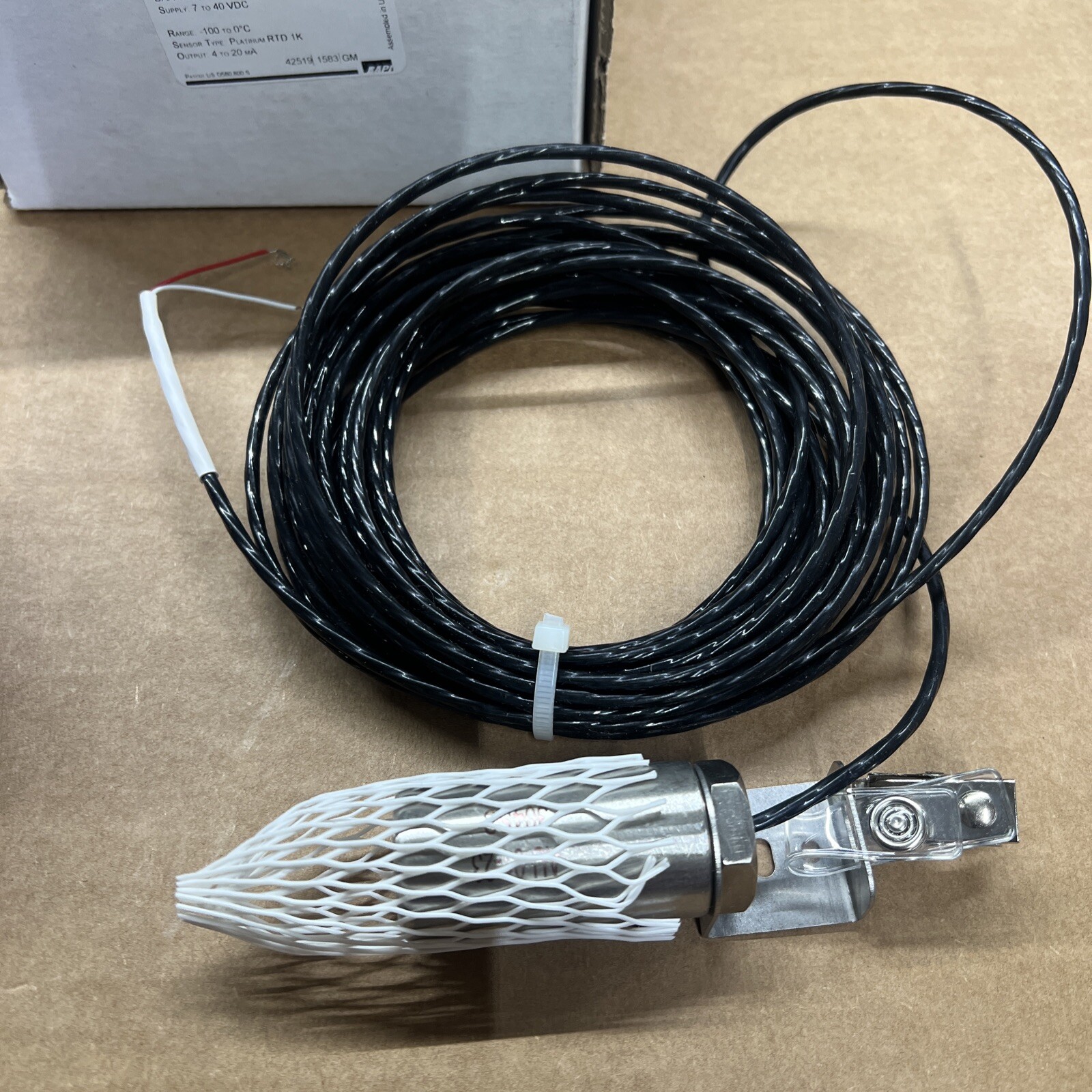 BAPI BA/T1KM Temperature Sensor Transmitter (-100 To 0C) XOR-BB 7-40 VDC