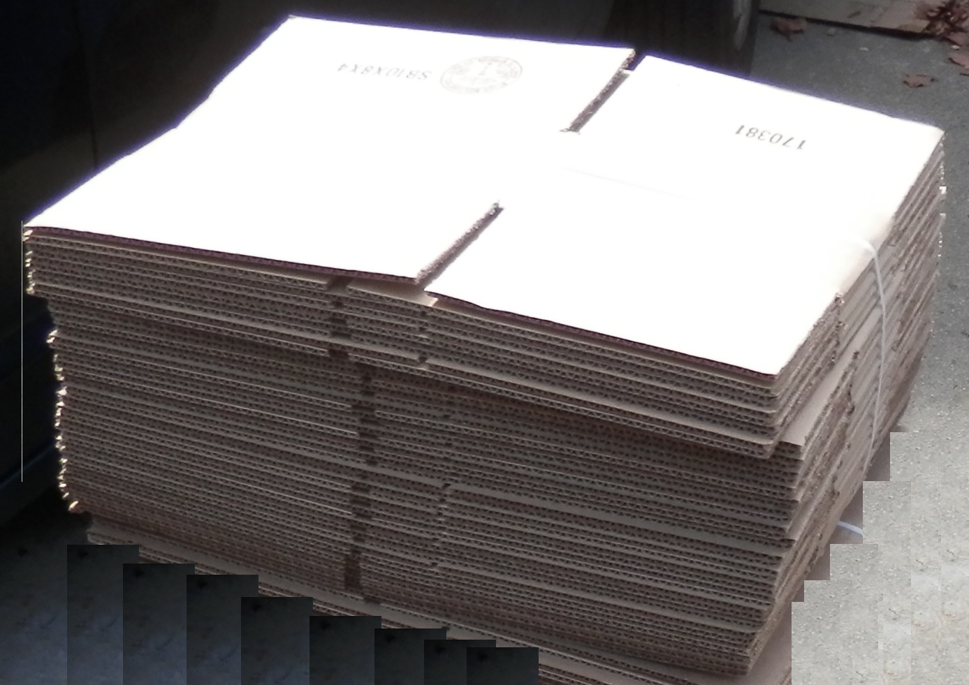 qty 25 10x8x4 Cardboard Paper Boxes – Brown