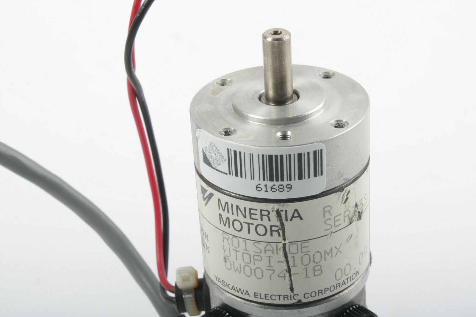 Yaskawa Minertia Servo Motor R01 SAKOE UTOPI-100MX S.No: 0W0074-1B -used-