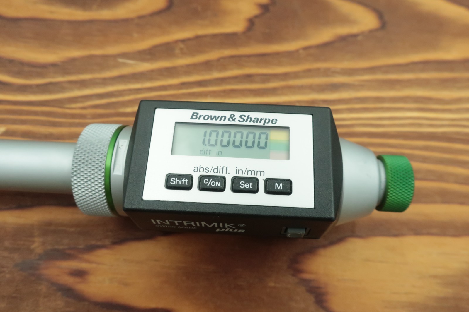 Brown & Sharpe 599-290-120 Intrimik Plus Digital Bore Gage 1.000-1.200″ Swiss
