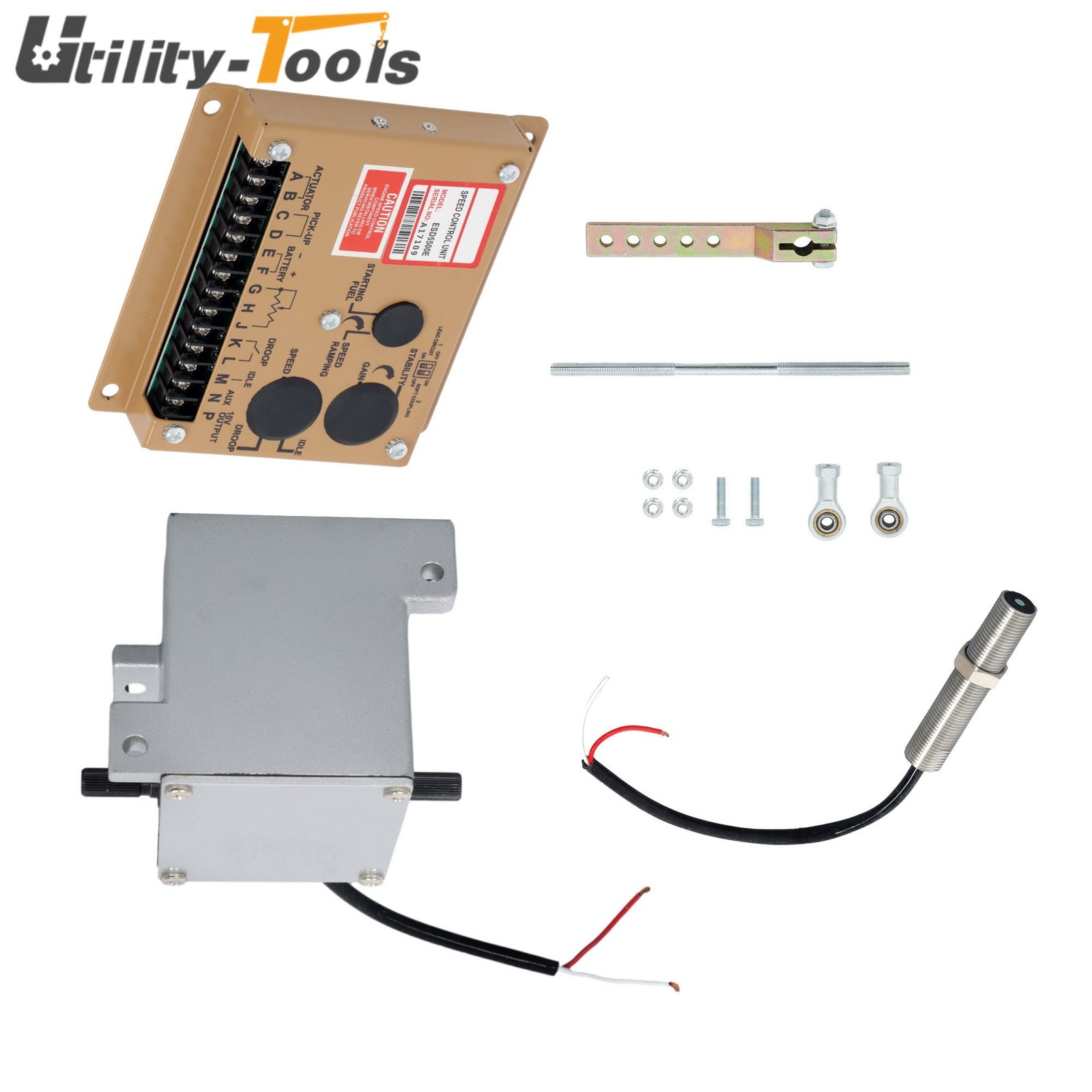 1PC ADC120 12V Generator Governor Actuator Control Unit ESD5500E MSP675 Sensor