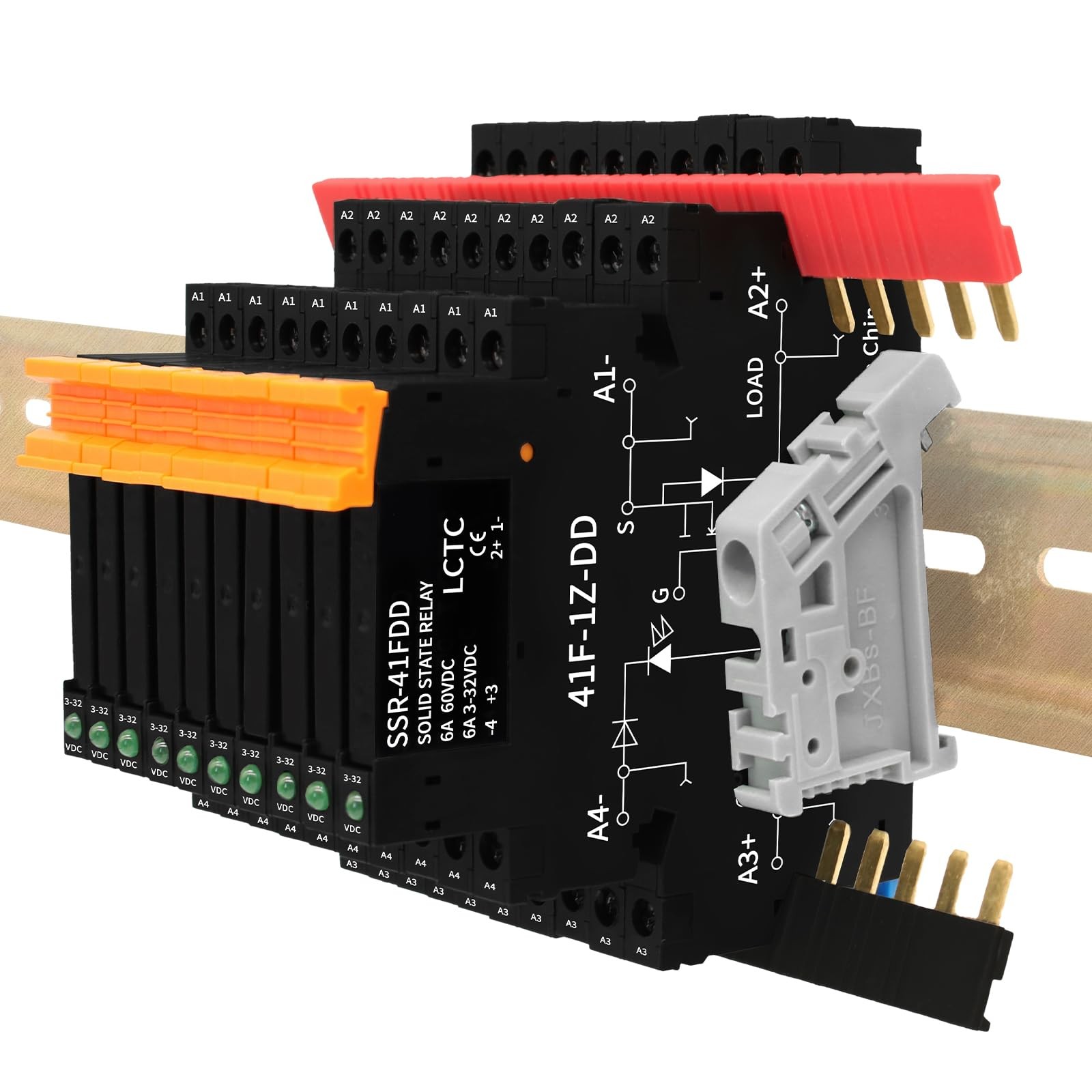 (10pcs) Solid State Relay DD 3.3V 3V 5V 12V 24V 1.5A,Signal Relay for PLC,No …