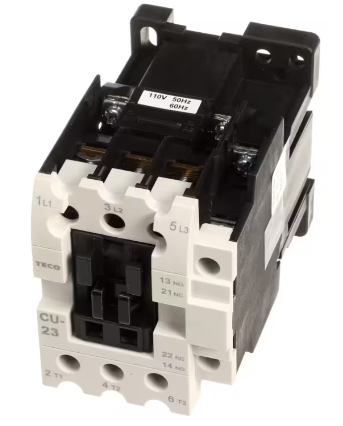 Atosa CU-23, Contactor, 3 Pole with Auxillary, 110V, 50/60HZ Coil