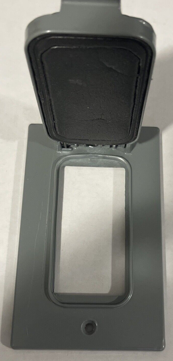 Red Dot GFCI Cover Vertical Device CCGV WGF100-CV Wet Location Weatherproof