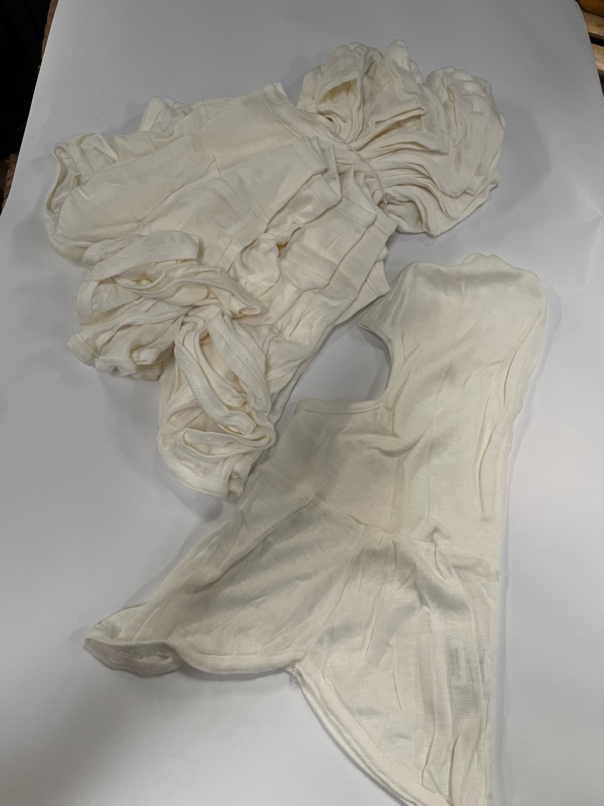 NSA USA Made FR Flame & Heat Resistant Hood Nomex Lenzing Balaclava H31LA White