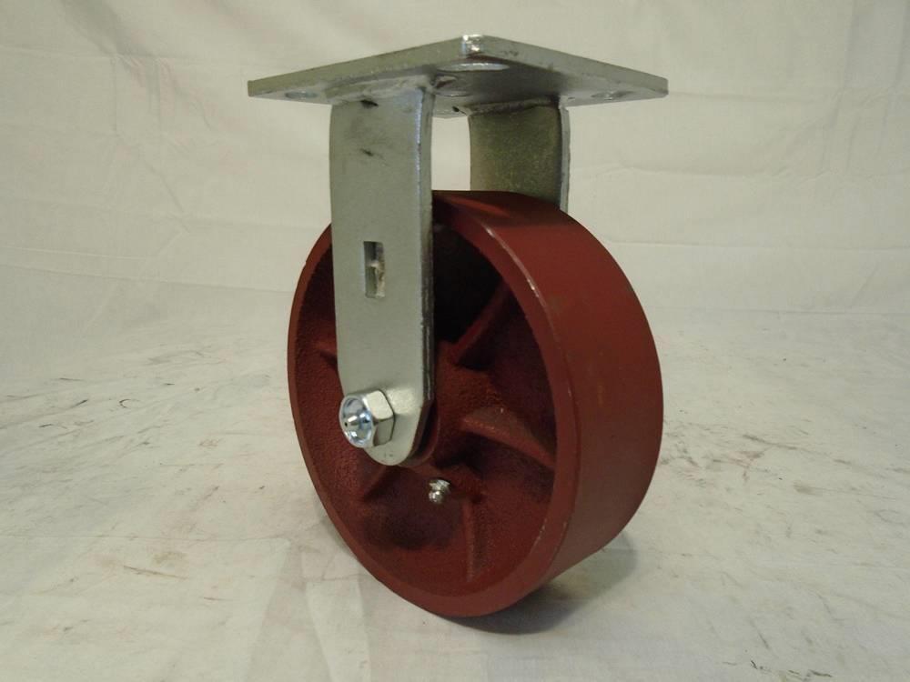 6″ x 2″ Swivel Caster Ductile Steel Wheel (2) & Rigid (2) 1400lbs Each Tool Box