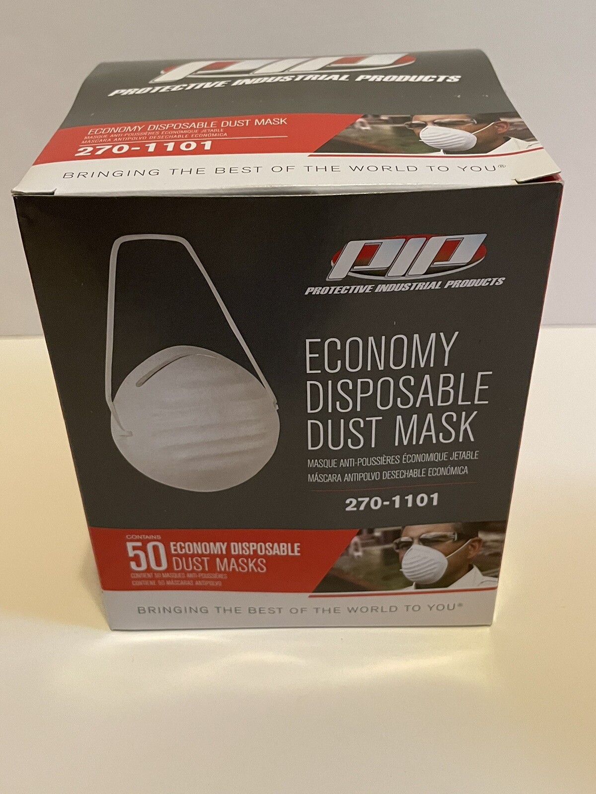Protective Industrial Products 50 Economy Disposal Dust Masks ( NEW )