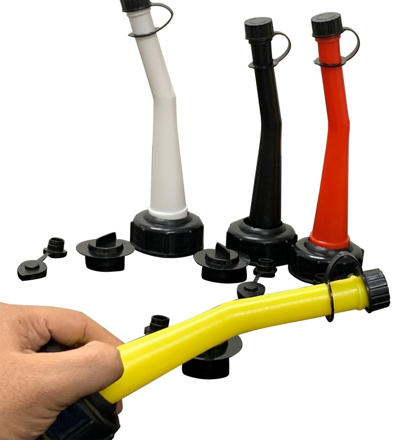 Aftermarket Chilton Craftsman Gas Can Spout Kits 4 Colors with 1 Free Bonus Kit