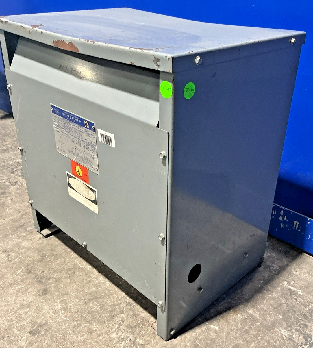 Square D 15 kVA 480V Transformer 3PH 60HZ 480Y/240V 15T6H 🟦