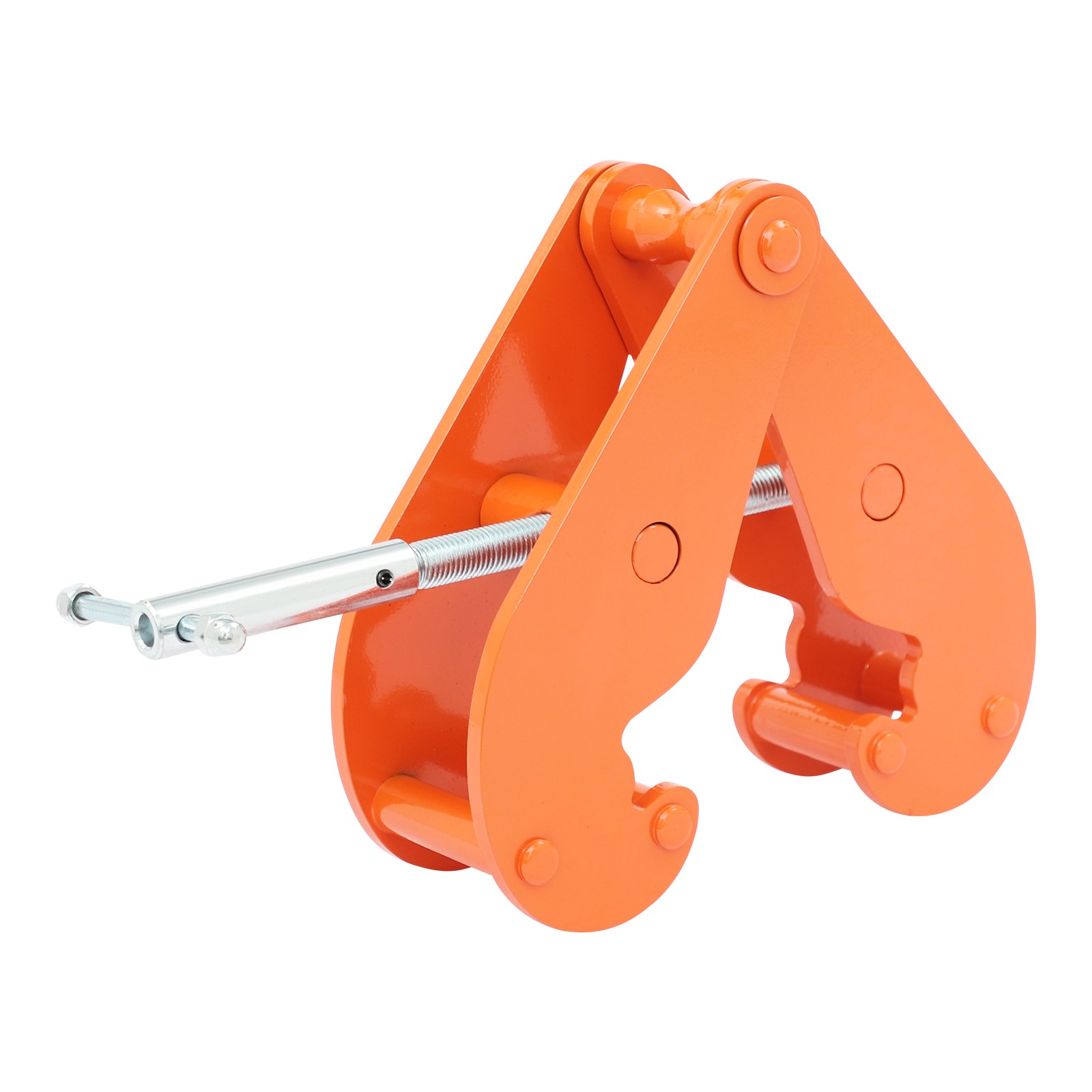 5T 11000lbs Heavy Duty Carbon Steel I-Beam Lifting Clamp with Adjustable Opening